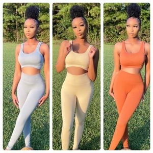 3 colors available: burnt orange, soft yellow, gray